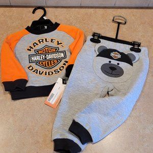Harley Davidson Boys Sweat Suit 18M